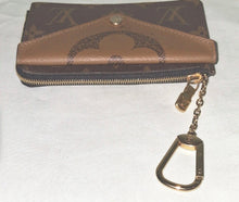 Load image into Gallery viewer, Louis Vuitton Recto Verso Card Holder Monogram Reverse Canvas Keychain Wallet