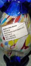 Load image into Gallery viewer, Italian Murano Art Glass Clown Figurine Multicolor 9” Vignozzi Souvenir Italy