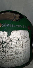 Load image into Gallery viewer, Vintage US Navy Flight Deck Crewman Impact Resistant Cranial Helmet Green