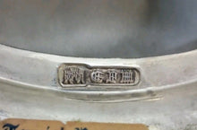 Load image into Gallery viewer, Victorian English Silver Plated Butter Dish Cobalt Blue Glass Liner EPBM