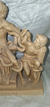 Load image into Gallery viewer, Vintage Laocoon & His Sons Sculpture Statue Greek Roman Mythology Laocoonte