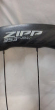 Load image into Gallery viewer, Zipp 353 NSW Carbon Disc Brake Front Wheel 700C SRAM CenterLock Deep Rim
