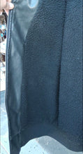 Load image into Gallery viewer, Heritage XXL Black Faux Leather Bomber Jacket Sherpa Lined Full Zip Men's