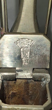 Load image into Gallery viewer, Vintage Chinese Paktong White Brass Water Tobacco Pipe Engraved Etched Maker Mar