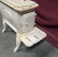 Load image into Gallery viewer, Vintage Atlanta Stove No 2 White Cast Iron Wood Laundry Box Stove
