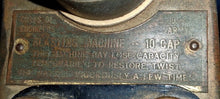 Load image into Gallery viewer, WWII WW2 US Army Corp Of Engineers Blasting Machine 10 Cap Patent Date 1930