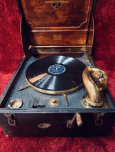 Load image into Gallery viewer, Columbia Viva-Tonal Model-163 Antique Portable Record Player 1928