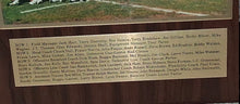 Load image into Gallery viewer, Vintage 1975 Pittsburgh Steelers Super Bowl X Champions Team Photo Wood Plaque