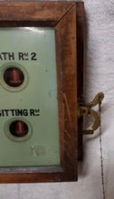 Load image into Gallery viewer, Antique BUTLER Call Box Bell Annunciator Servent 16 Rooms, Complete