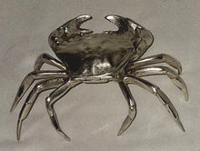 Load image into Gallery viewer, Vintage Silver Plated Crab Salt Cellar Trinket Box Jewelry