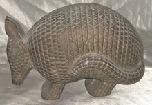 Load image into Gallery viewer, Vintage Solid Brass Armadillo Figurine Statue Paperweight 6.25" Long Heavy