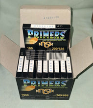 Load image into Gallery viewer, Box Of 1000 nsi Primers Type 209/686 Nobel Sport Martignoni Genova, Italy
