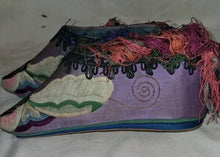 Load image into Gallery viewer, Antique Chinese Silk Embroidered Qing Dynasty Bound Lotus Shoes For Bound Feet