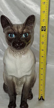 Load image into Gallery viewer, Vintage Beswick England Porcelain Siamese Cat Model 2139 Large Fireside Statue