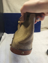 Load image into Gallery viewer, RARE & VINTAGE 1960's ETIENNE AIGNER Handmade Leather & Tweed Handbag