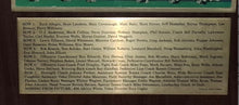 Load image into Gallery viewer, 1990 New York Giants Super Bowl XXV Champions Team Photo Roster Wood Plaque