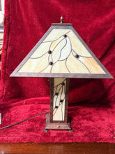 Load image into Gallery viewer, Robert Louis Tiffany Bexley Mission style Nightlight Table Lamp