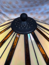 Load image into Gallery viewer, Beautiful Tiffany style floor lamp with really unique shade