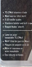 Load image into Gallery viewer, BROWNING WIHONGI Browning Black Label Wihongi Signature Dagger New Open Package