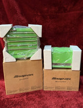 Load image into Gallery viewer, Snap-on RARE Green Micro Roll Cab & Top Chest Mini Tool Box Set New Open Boxl