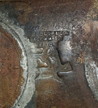Load image into Gallery viewer, Tiffany & Co. London England and Daniel Low & Co., Salem, Mas Brass Belt Buckle