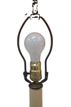 Load image into Gallery viewer, Vintage Art Deco Figural Cherub Table Lamp Cast Metal Marble Slag Glass 13.5"