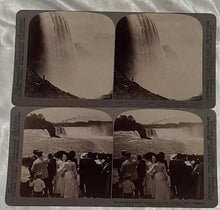 Load image into Gallery viewer, Set of 14 Antique STEREO-VIEW Cards Of Niagara Falls New York