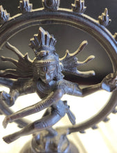Load image into Gallery viewer, RARE Hindu Lord of God Dancing Shiva Nataraja God Brass Bronze Statue Figure