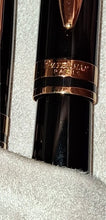 Load image into Gallery viewer, New Waterman Paris Pen Set Black Gold Fountain M + Ballpoint With Case