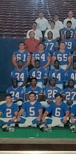 Load image into Gallery viewer, 1990 New York Giants Super Bowl XXV Champions Team Photo Roster Wood Plaque