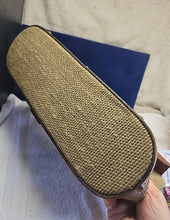 Load image into Gallery viewer, RARE & VINTAGE 1960's ETIENNE AIGNER Handmade Leather & Tweed Handbag