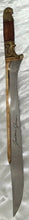 Load image into Gallery viewer, Nib Indiana Jones 1989 Khyber 24" Stainless Steel Bowie Knife with Box