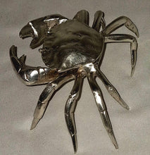 Load image into Gallery viewer, Vintage Silver Plated Crab Salt Cellar Trinket Box Jewelry