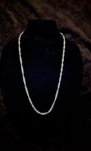 Load image into Gallery viewer, 30” Vintage Sterling Silver Link Chain Necklace Chain Italian 36.6 grams