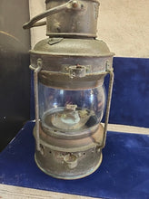 Load image into Gallery viewer, ANCHOR MASTHEAD Oil Lantern Handle Reflector Bubble Bow Glass Lamp!!