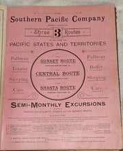 Load image into Gallery viewer, Antique 1890 Rand McNally & Co. Universal Atlas Of The World
