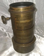 Load image into Gallery viewer, Antique Jamin Darlot Sr Paris Brass Petzval Camera Lens 8.15" Large Format