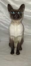 Load image into Gallery viewer, Vintage Beswick England Porcelain Siamese Cat Model 2139 Large Fireside Statue