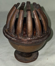 Load image into Gallery viewer, Vintage Bronze Elephant Claw Bell Figural Temple Animal Bell 4.25” Unmarked