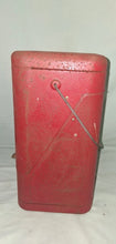 Load image into Gallery viewer, Vintage Coleman 200A Red Lantern w/ Red Metal Carrying Case & Manual