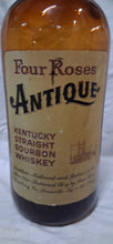 Load image into Gallery viewer, Vintage Four Roses Antique Bourbon Whiskey Giant Advertising Bottle 28” Display