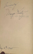 Load image into Gallery viewer, “Signed” 1945 My Rival The Sky Margo Kurtz WWII Aviation 1st Ed Hardcover