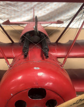 Load image into Gallery viewer, Giant 70” Fokker Dr. I Red Baron WWI Triplane 1/4 Scale Model RC Plane Untested
