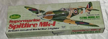 Load image into Gallery viewer, Guillow's Supermarine Spitfire Mk-I Kit 504 Flying Model Kit Sealed Balsa 1976