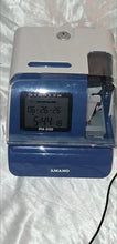Load image into Gallery viewer, Amano PIX-200 Electronic Time Clock Employee Punch Clock w/ AC Adapter Tested