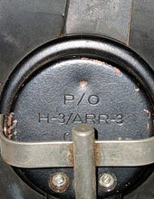 Load image into Gallery viewer, WWII US Military Aviation Headset H-3 ARR-3 NAF-48490-1 Pilot Radio Headphones
