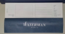 Load image into Gallery viewer, New Waterman Paris Pen Set Black Gold Fountain M + Ballpoint With Case