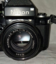 Load image into Gallery viewer, Nikon F2 Photomic Black 35mm Film Camera Nikkor-S.C Auto 50mm f/1.4 Case