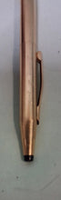 Load image into Gallery viewer, Vintage Cross Classic Century Gold Tone Ballpoint Pen Engraved w/ Original Case