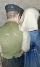 Load image into Gallery viewer, Royal Copenhagen Denmark Porcelain Figurine 1306 Dutch Couple Farmer & Milkmaid